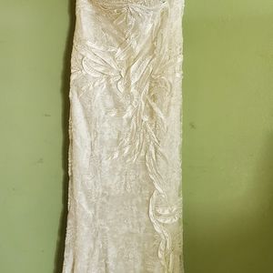 WHITE LONG DRESS